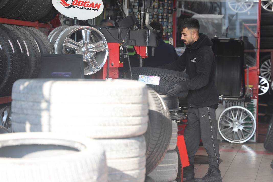 Kış lastiği deyip geçmeyin bunlar hayati önem taşıyor! Konyalı usta bir bir anlattı 2